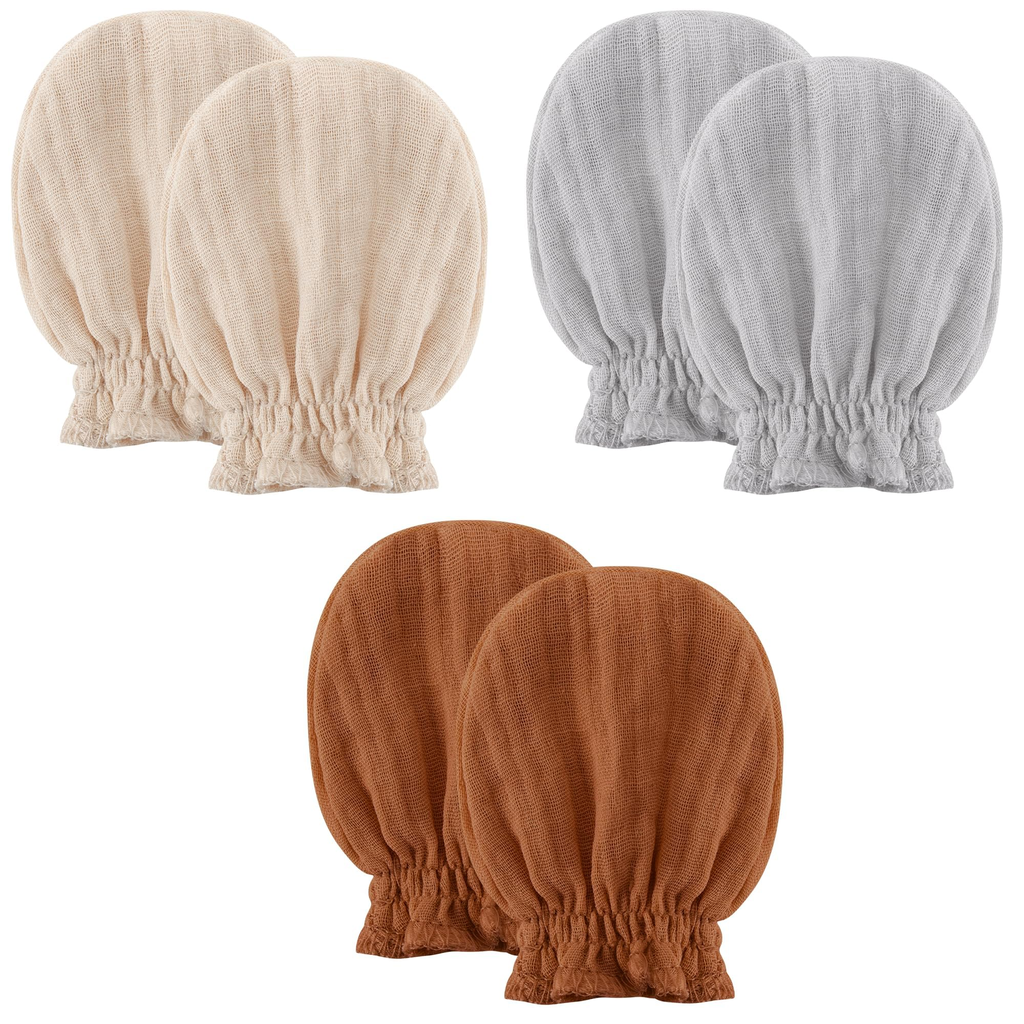 Premium Baby Mitten - Terracotta