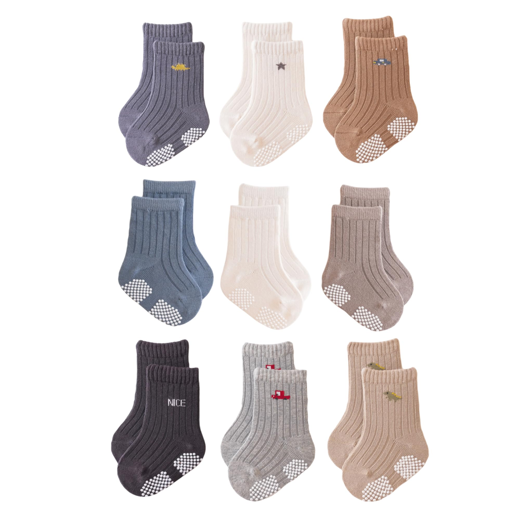 Patterned Baby Socks - Assorted
