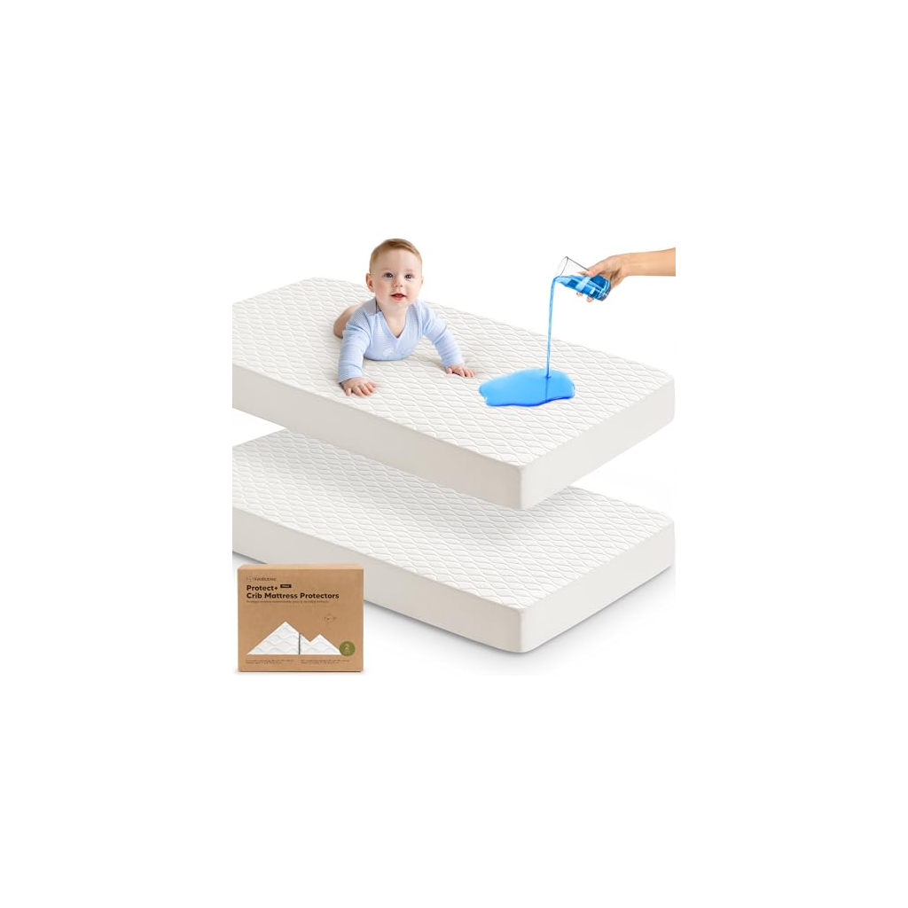 Small Crib Sheet Saver - White