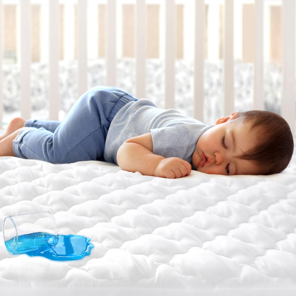 Small Crib Sheet Saver - Gray