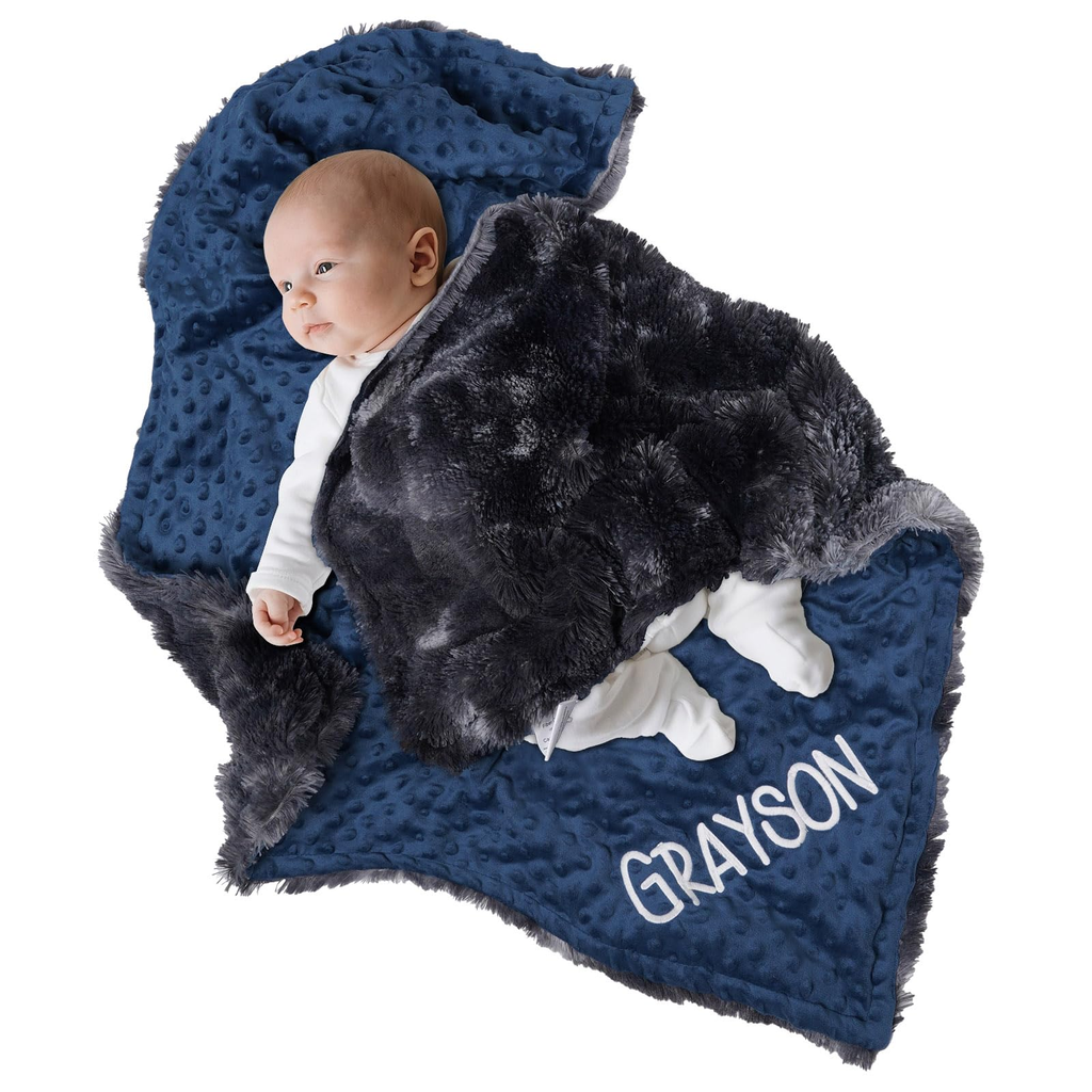 Deluxe Baby Blanket - Set of 2