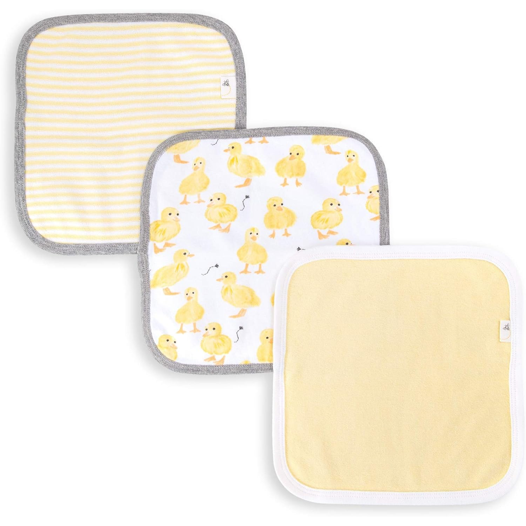Storage Baby Washcloth - White