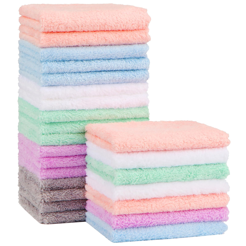 Storage Baby Washcloth - Green
