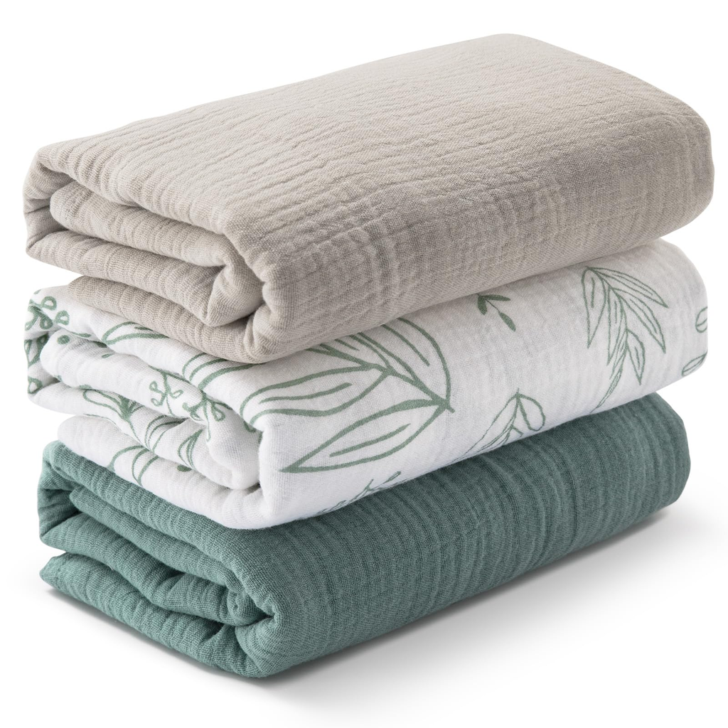 Everyday Swaddle Blanket - Green