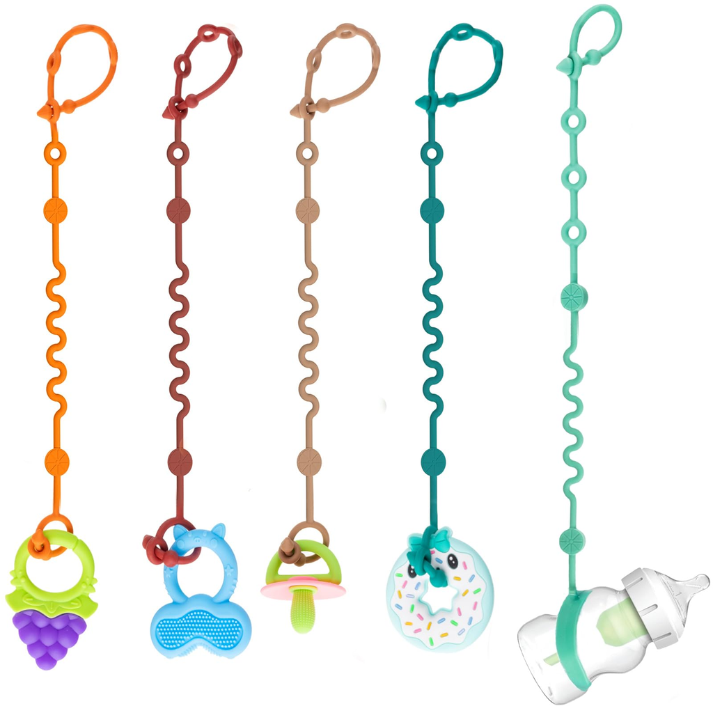 Durable Pacifier Clip - Sage