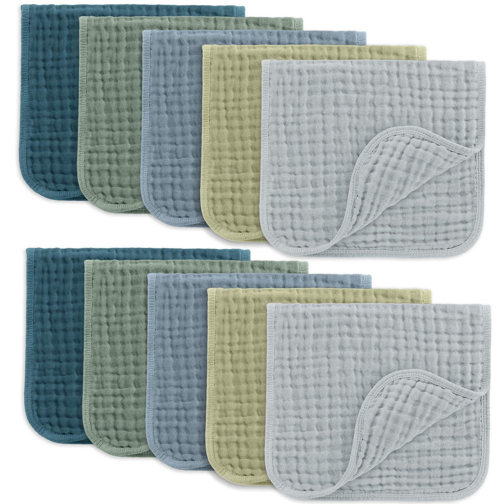 Travel Burp Cloth - Gray